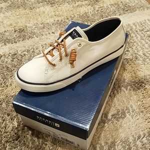 Sperry top sider sea coast ivory